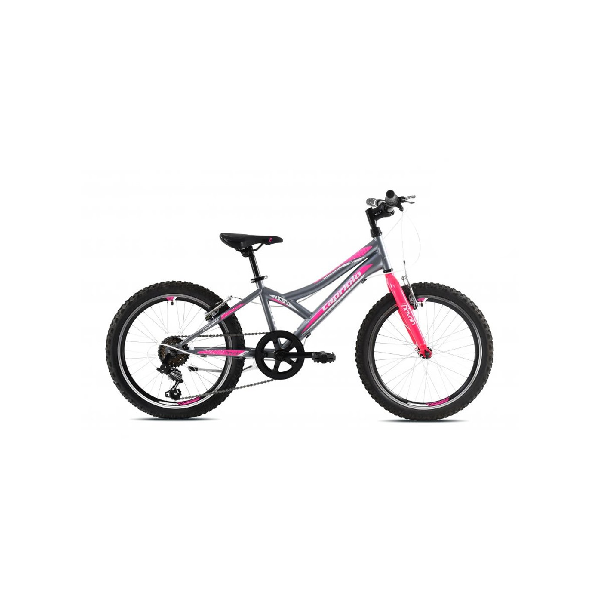 Bicikla CAPRIOLO Diavolo 200 20'' sivo-roze